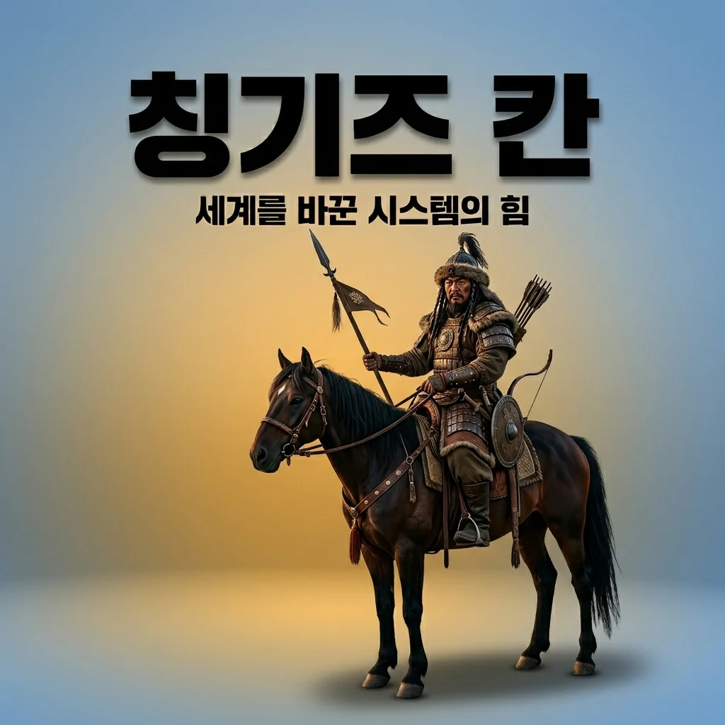 칭기즈 칸 세계 정복의 비밀: 초원의 소년이 만든 무적의 시스템 3가지