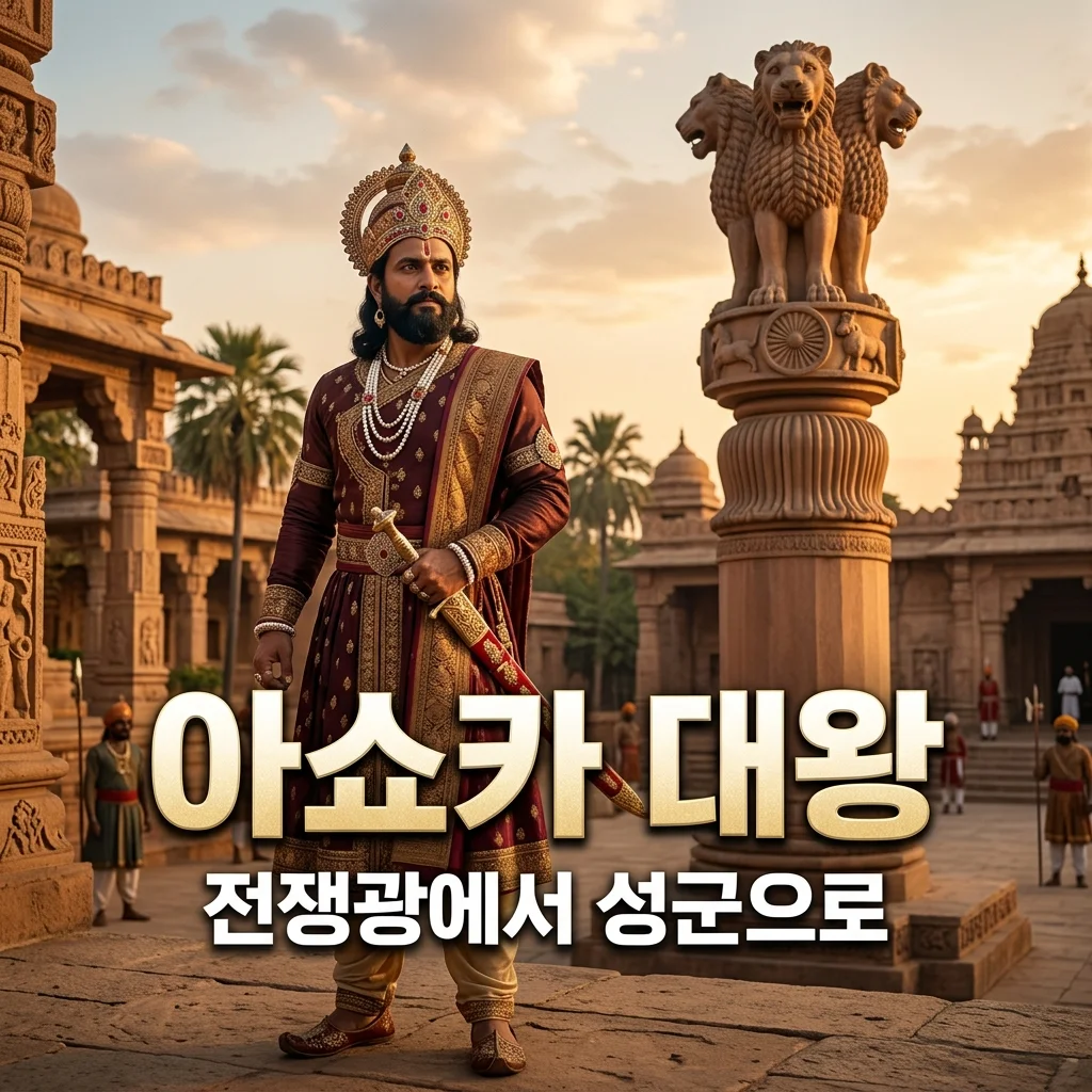 아쇼카 대왕, 정복자에서 성군으로: 칼링가 전쟁이 바꾼 인도의 운명