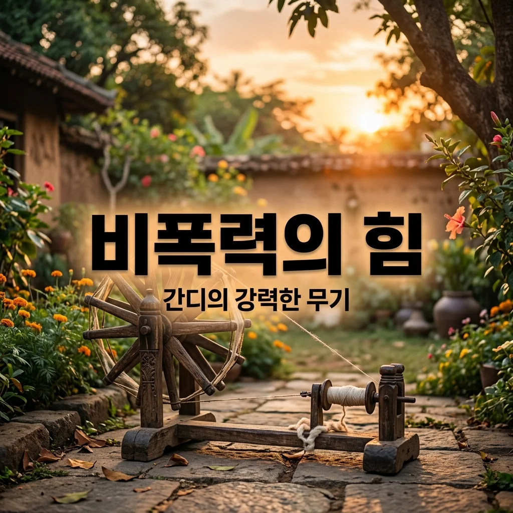 간디 비폭력 철학, 세상을 바꾼 가장 강력한 무기와 소금 행진의 지혜